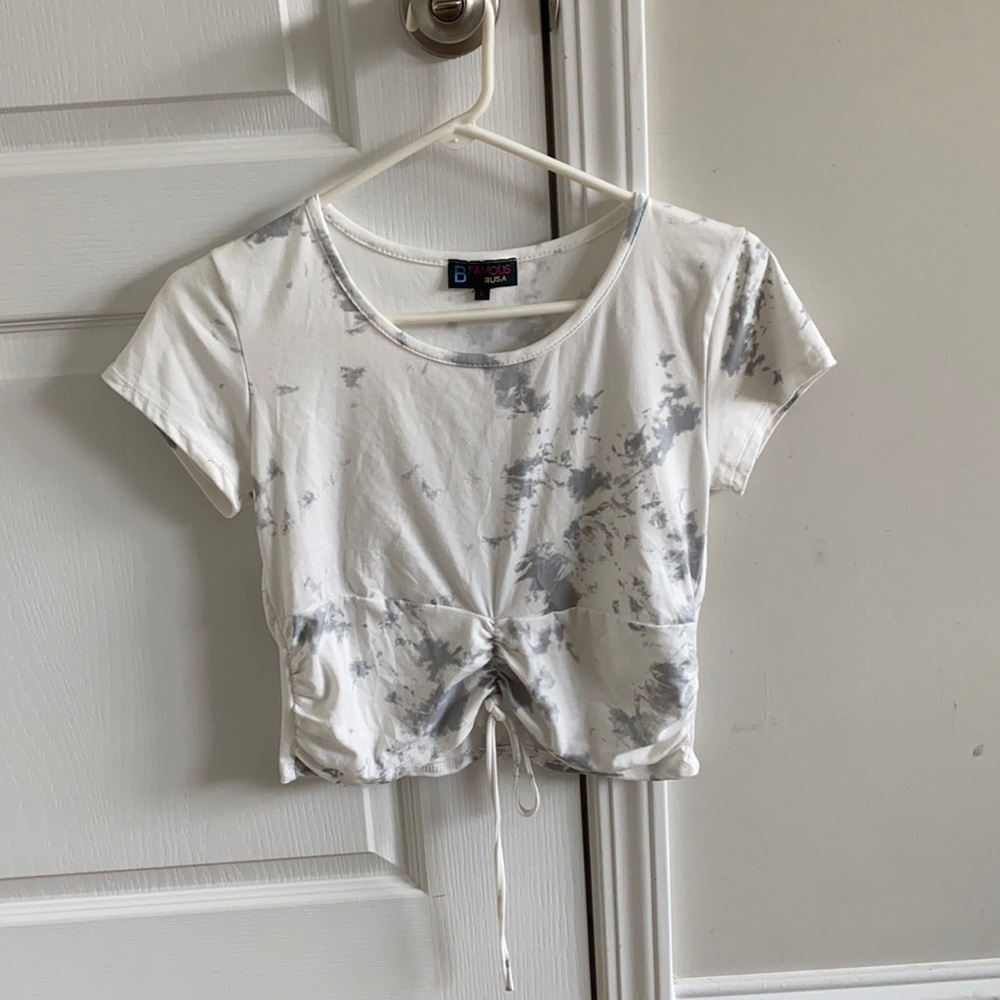 White Crop Top